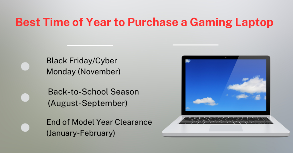 Best Time of Year to Purchase a Gaming Laptop 