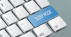 How to put a laptop in sleep mode