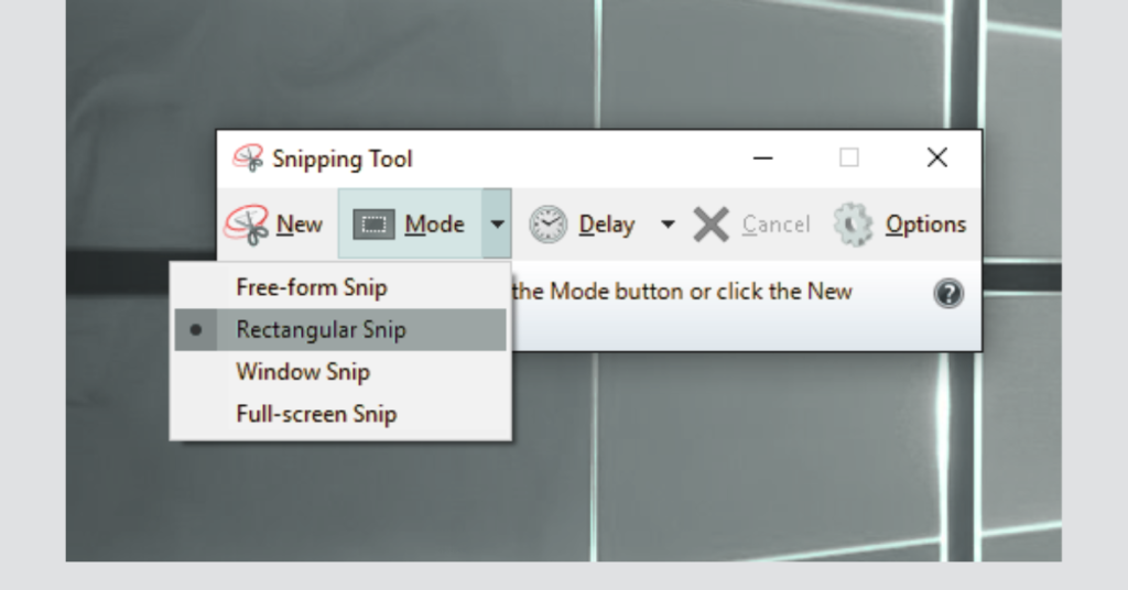 Method 3: Using the Snipping Tool